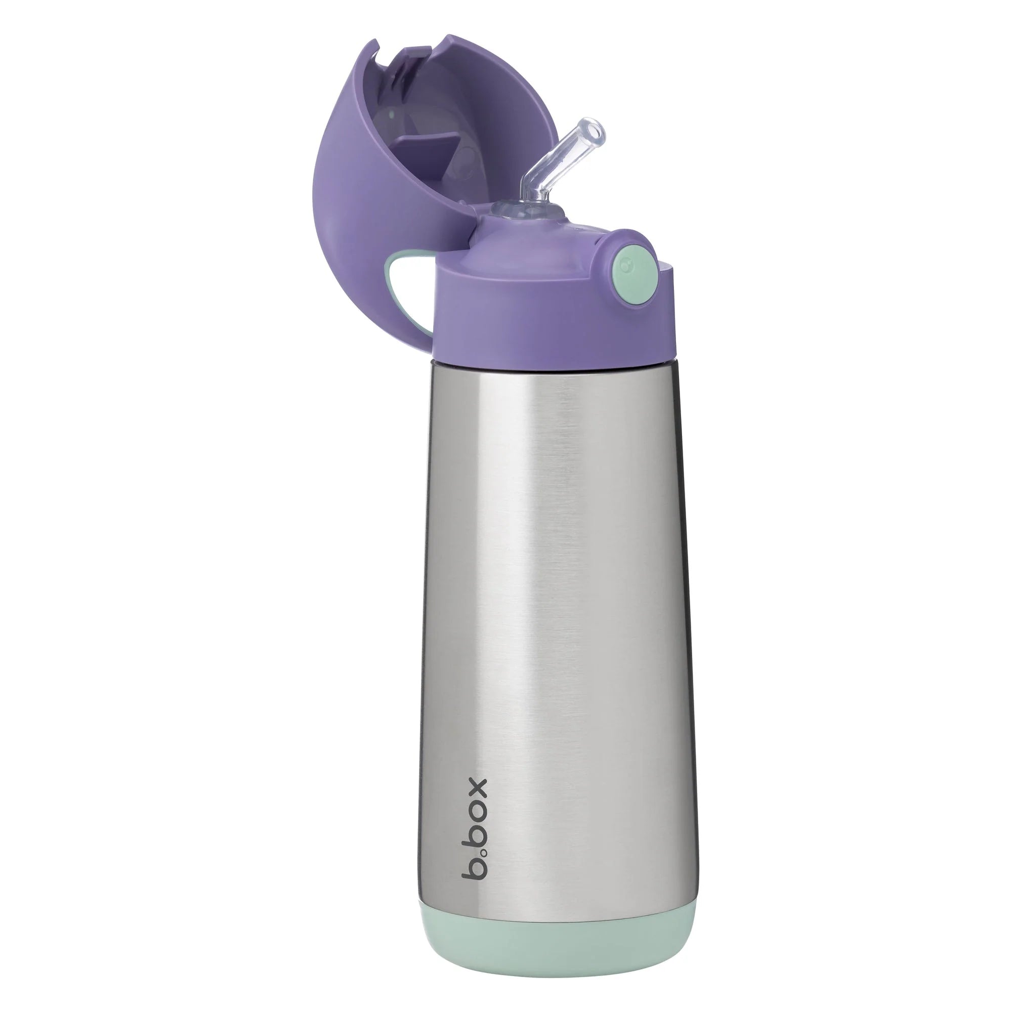 b.box Insulated Straw Bottle 500ml – Lilac Pop