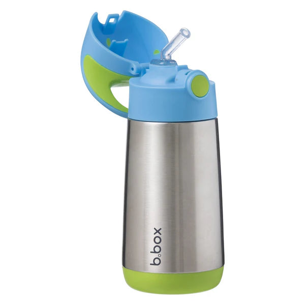 b.box Insulated Straw Bottle 350ml – Ocean Breeze