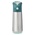 b.box Insulated Straw Bottle 500ml – Emerald Forest