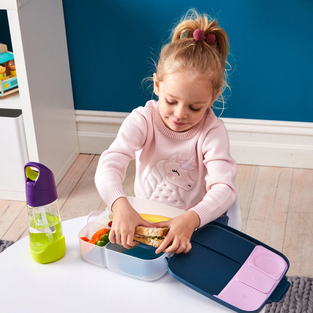 b.box Lunchbox – Indigo Rose