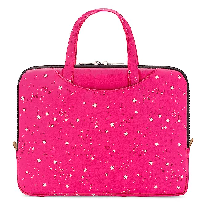 Yumbox Poche Pink Stars with Handle - insulated sleeve