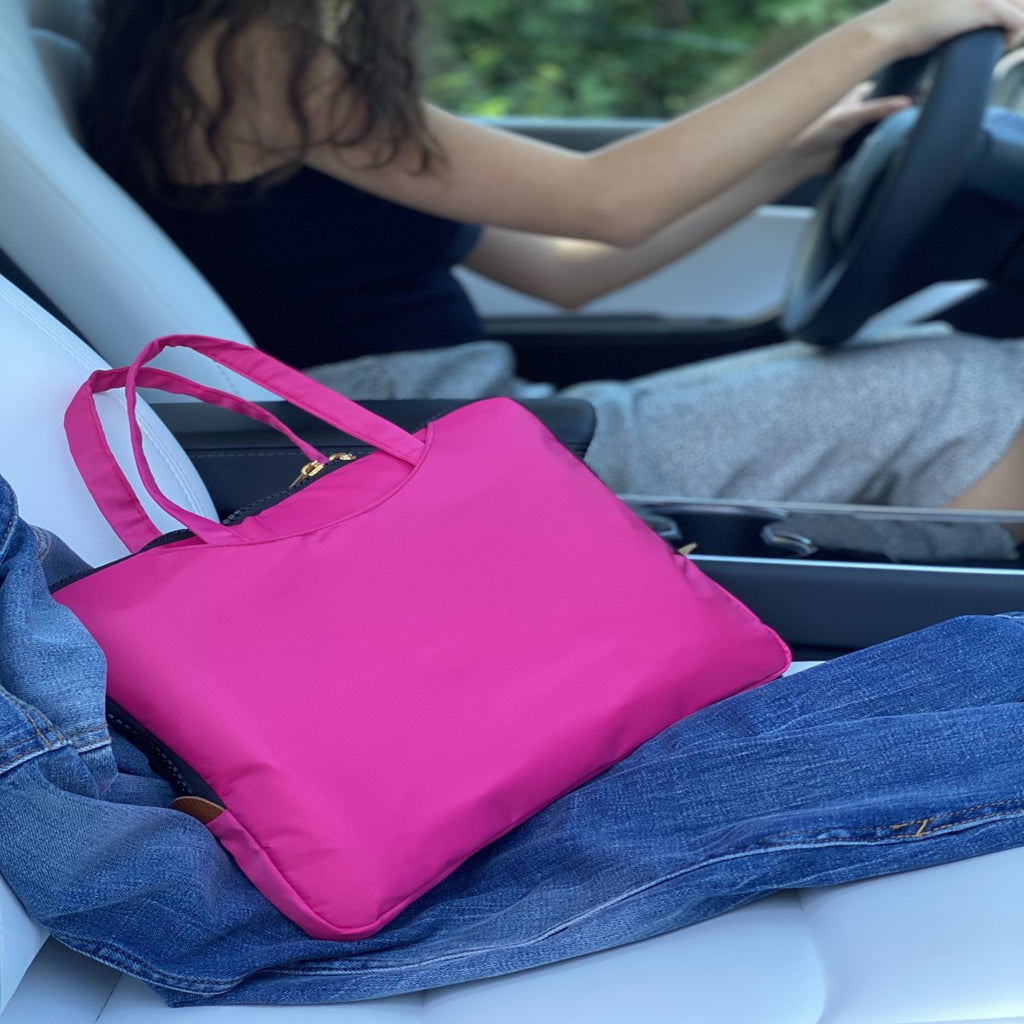 Yumbox Poche Pink with Handle - insulated sleeve